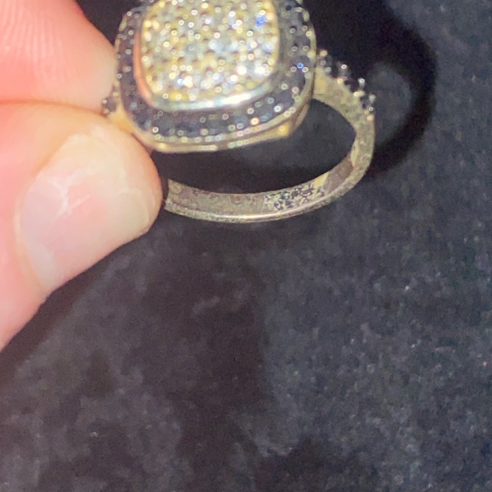 Square Marcasite Ring - image 3